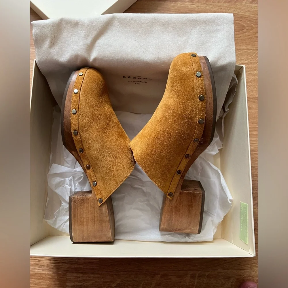 Sezane Tibby clogs 8 - Picture 4 of 10